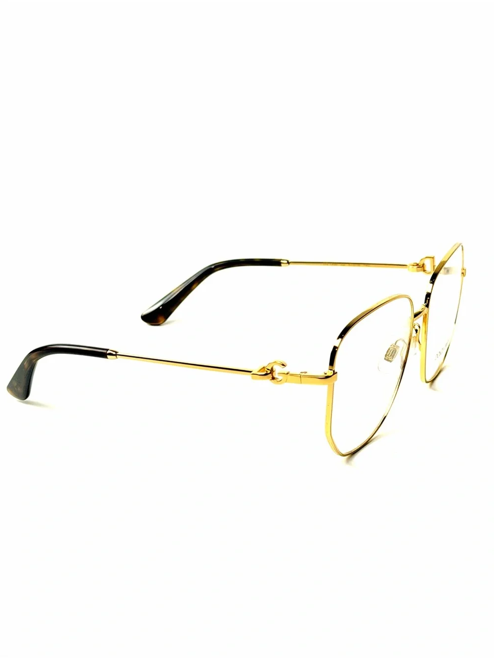 Dolce & Gabbana Eyeglasses DG 1356 02 Gold Authentic New 57mm NWT